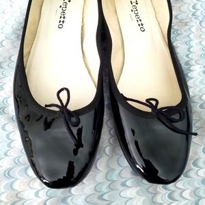 Repetto Patent Ballet Flats